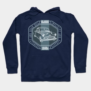 Collectable Cars Classic 1950s Baby Boomers Hoodie